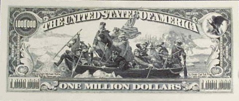 Million Dollar Bill Back